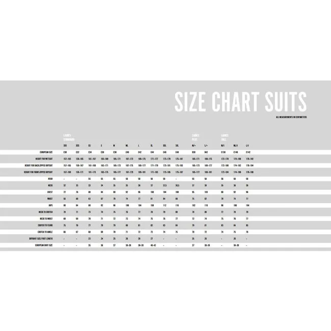 Waterproof Combinaison Femme W50 5mm EOL