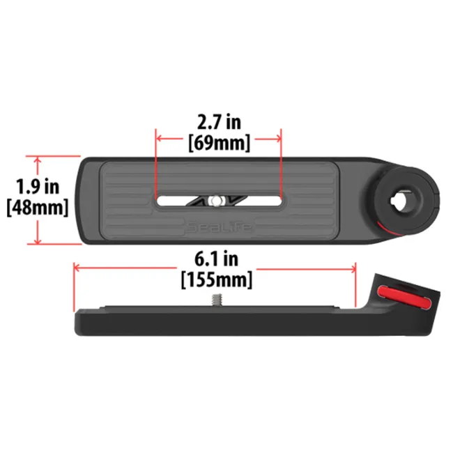 Oceanic + Dive Housing avec Sealife 2500 Photo-Video Light SL671