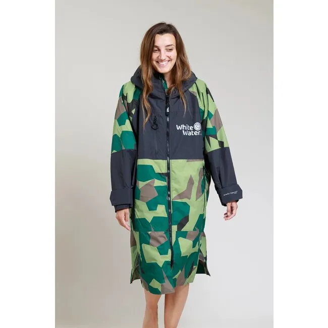 White Water Robes Hard Shell Camo Grey Lining