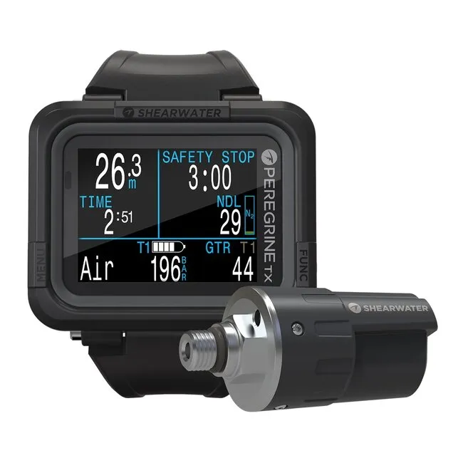 Shearwater Peregrine TX con Swift Transmisor