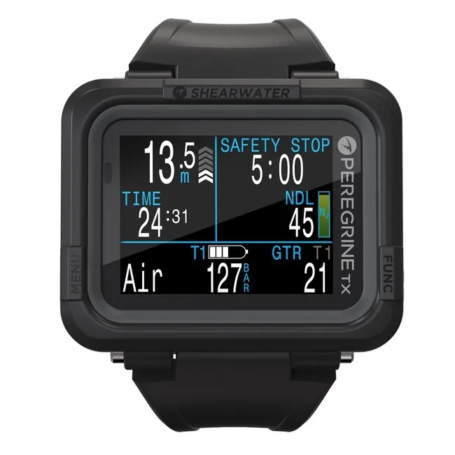Shearwater Peregrine TX con Swift Transmisor