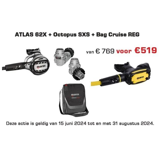 Mares Trade-in Promotion Atlas 62x SXS Set