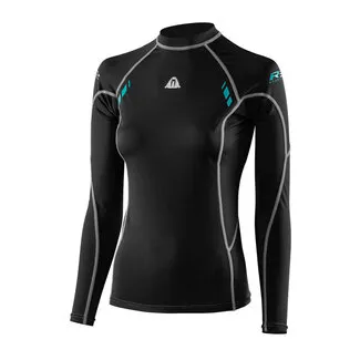 Waterproof R30 Rash Guard Camiseta Manga Larga Mujer