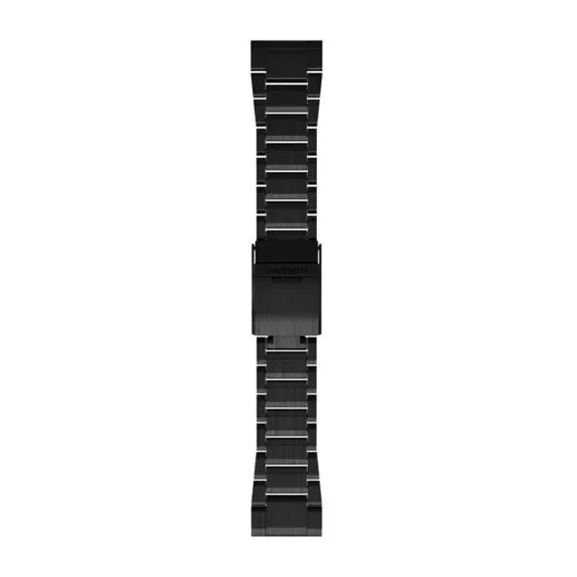 Garmin Bracelet QuickFit® 26 Maillons Gray en titane et carbone amorphe