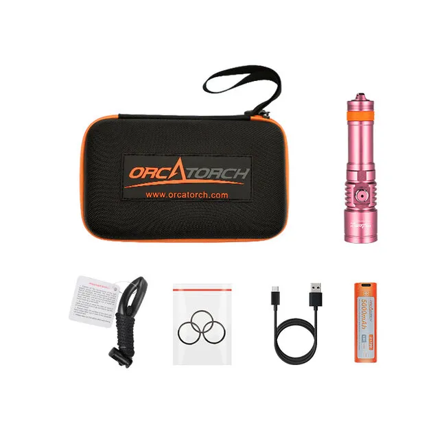 OrcaTorch D710 Dive Light Color