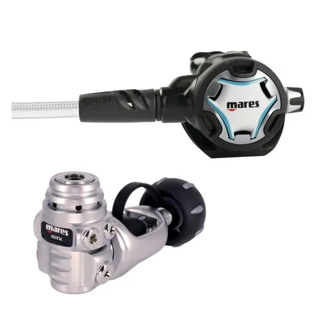 Mares Regulador Dual ADJ 62X Blanco