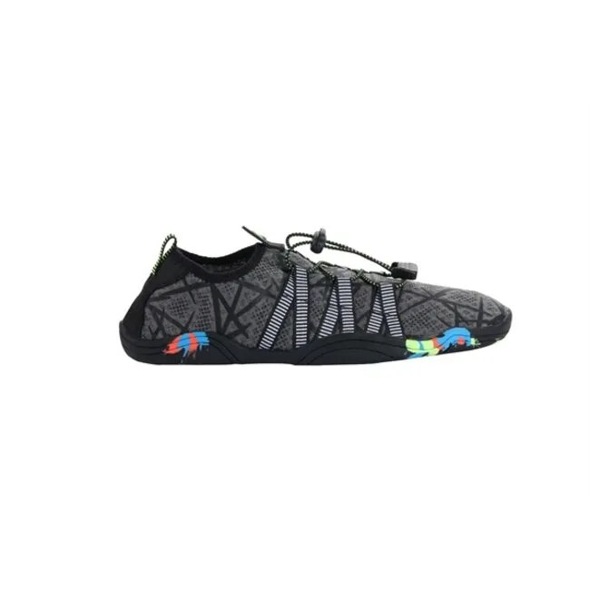 Atlantis Happy Feet Cordones Negro/Verde