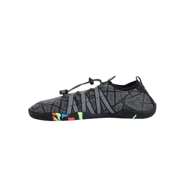 Atlantis Happy Feet Cordones Negro/Verde