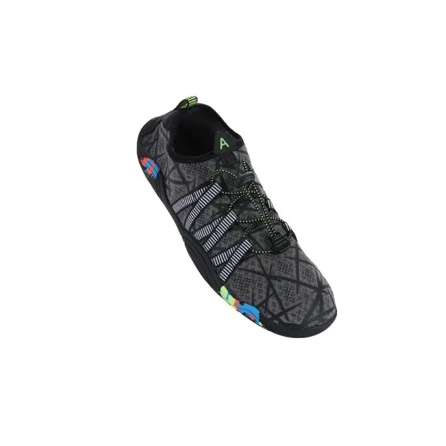Atlantis Happy Feet Cordones Negro/Verde