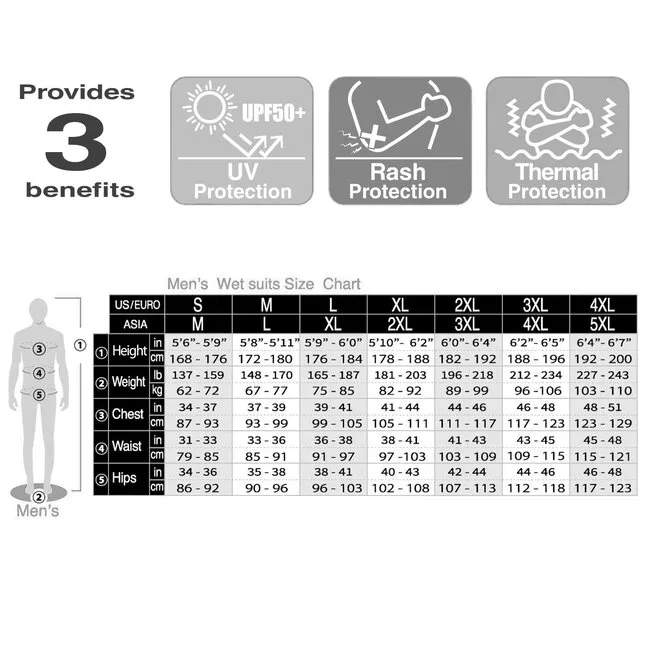 Tusa Neoprenanzug Shorty Herren 2mm UA-5306
