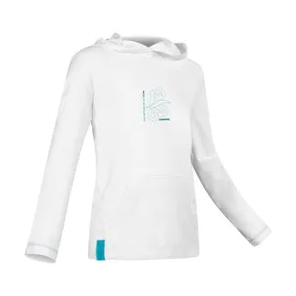 Camaro Lycra con Capucha Infantil Manga Larga Blanco/Baia