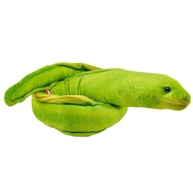 Wild Republic Groene Murene Knuffel 137 CM