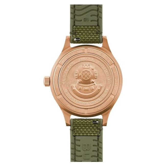 Bulova 98A324 MIL-SHIPS Bronze Edición Especial
