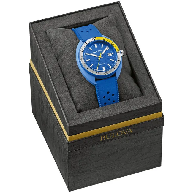 Bulova 98B445 Blue Tang Fish Snorkel