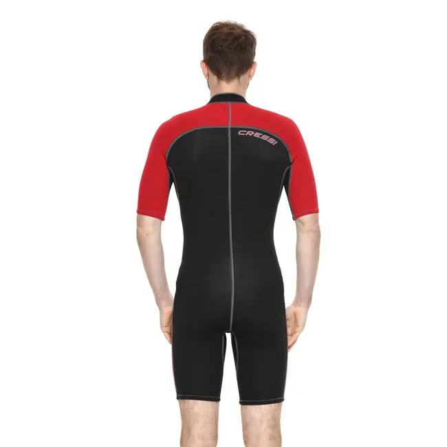 Cressi Shorty Lido Rojo 2mm Hombre EOL
