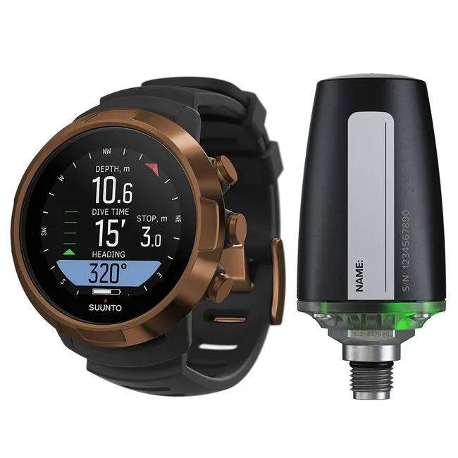 Suunto D5 tauchcomputer inklusive Tank Pod