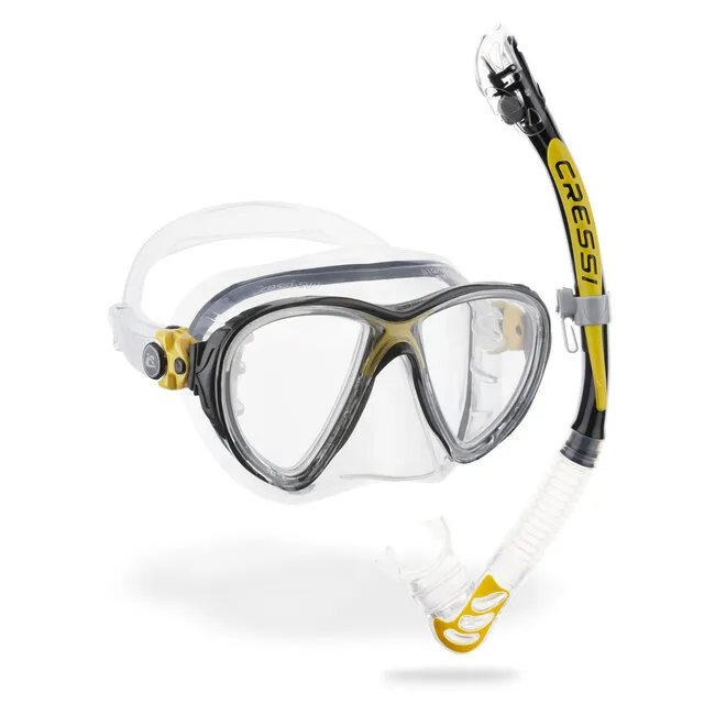Cressi Big Eyes Evolution + Alpha Ultra Dry Combo