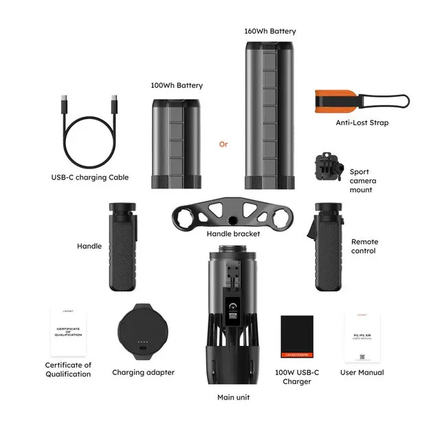 Lefeet Scooter sous marin P1 XR