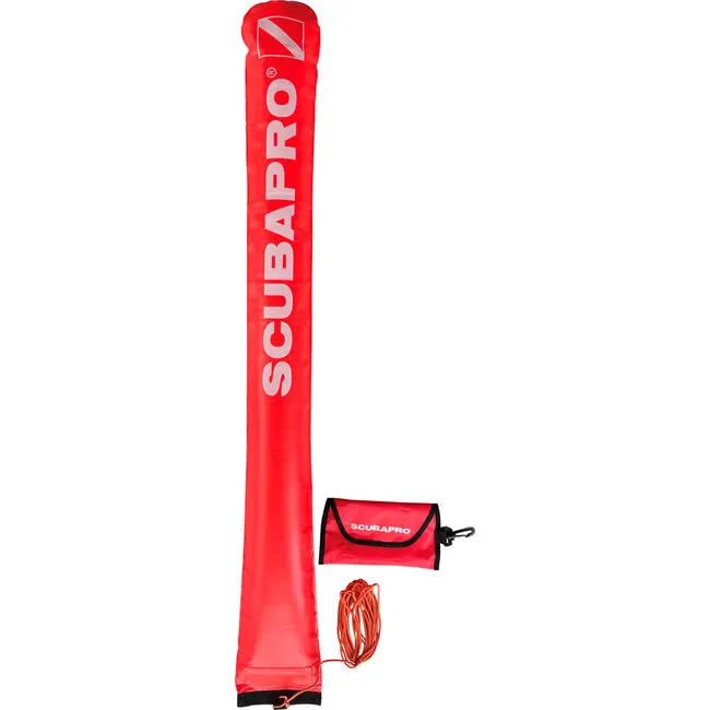 Scubapro Boya Abierta 130cm Naranja