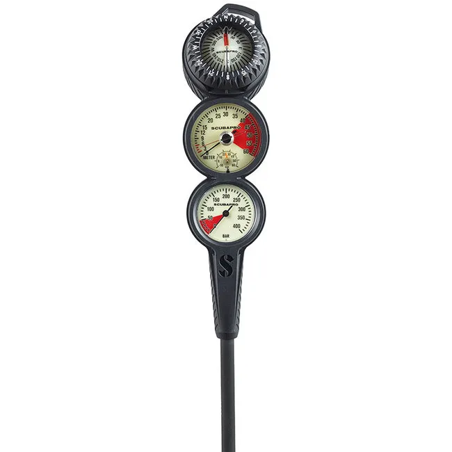 Scubapro 3 Gauge Inline Console