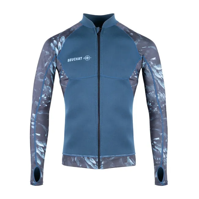 Beuchat Atoll Zipped Jacket Seaweed Herren