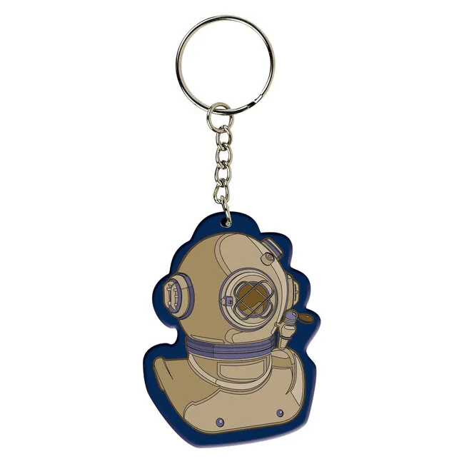 Best Divers Rubber Keychain