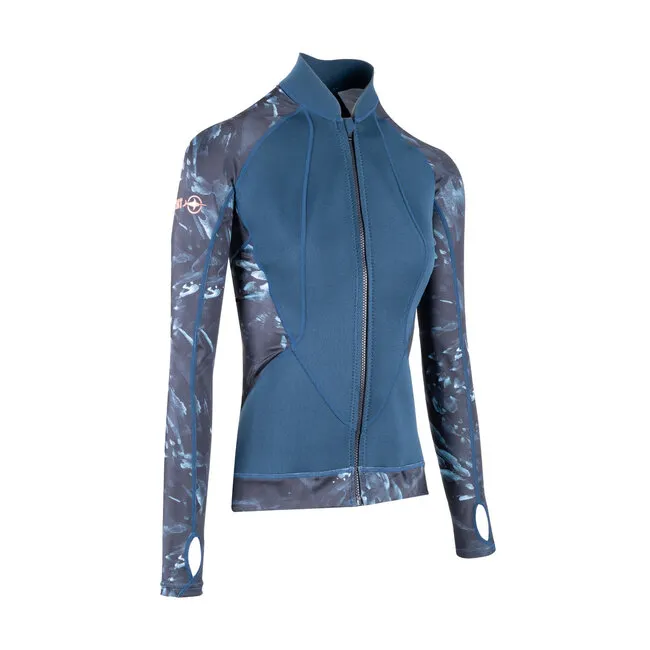 Beuchat Atoll Zipped Jacket Seaweed Damen