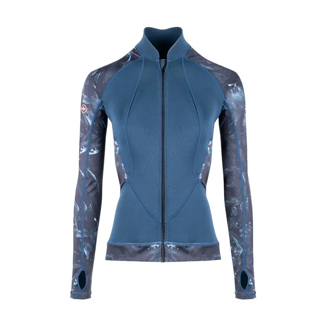 Beuchat Atoll Zipped Jacket Seaweed Damen