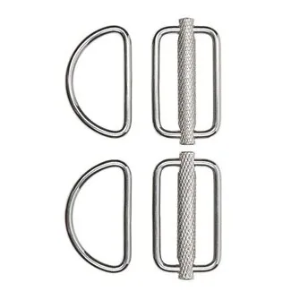 XDEEP Anilla Deslizante 5cm Inox (2un.)