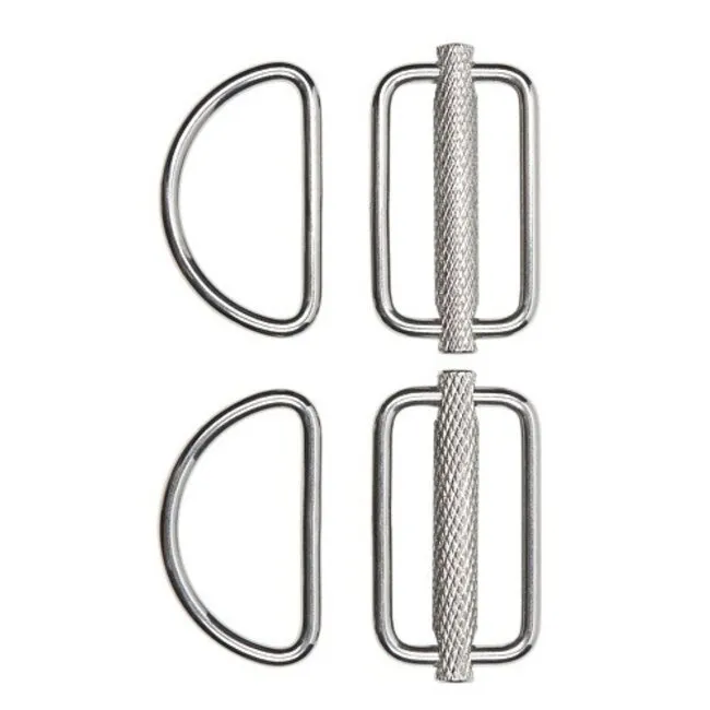 XDEEP Anilla Deslizante 5cm Inox (2un.)
