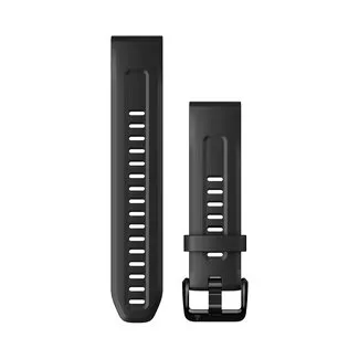 Garmin Correas de reloj QuickFit® 20 Silicona Negra
