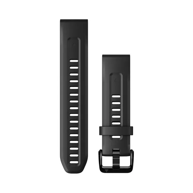 Garmin QuickFit® 20mm Watch Bands Black Silicone
