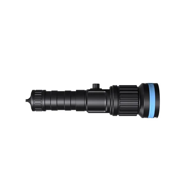 XTAR D40 ZOOM 1600 Adjustable Beam Taucherlampe Set