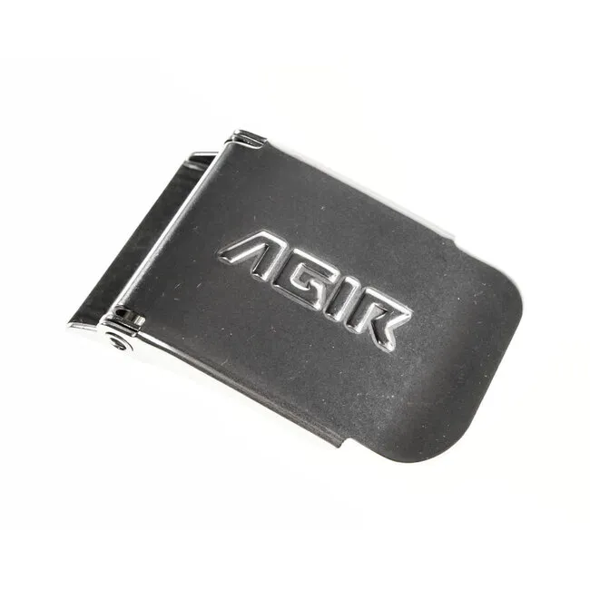 Agir Belt Buckle w/logo - SS