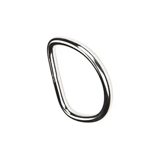 XDEEP Straight D-ring (6 mm dick)