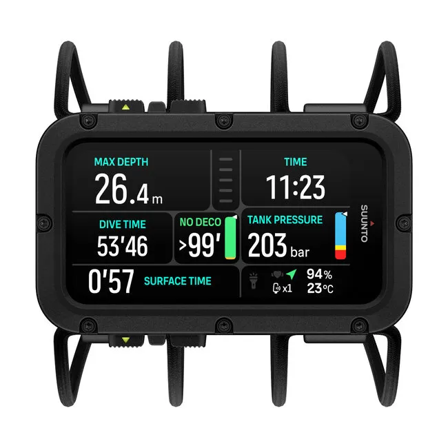 Suunto Nautic mit Bungee Cord