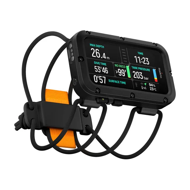 Suunto Nautic mit Bungee Cord