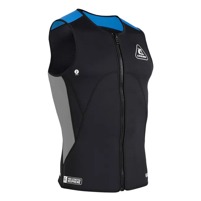 Cressi Guardian Chaleco Neopreno con Cremallera Hombre 2 mm