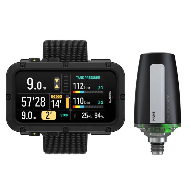 Suunto Nautic Textile Strap + Tank Pod