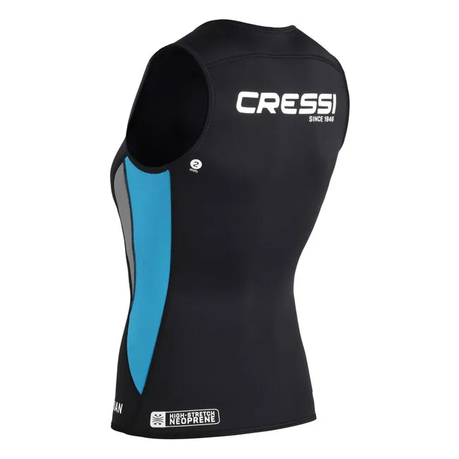 Cressi Guardian Damen Neopren-Weste mit Reißverschluss 2 mm