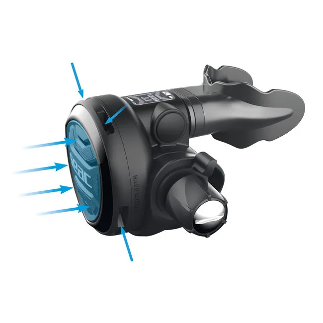Seac Regulador IT500 Ice Black DIN