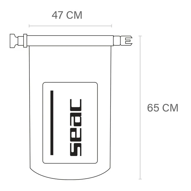 Seac Bolsa Dry 30 L Rojo
