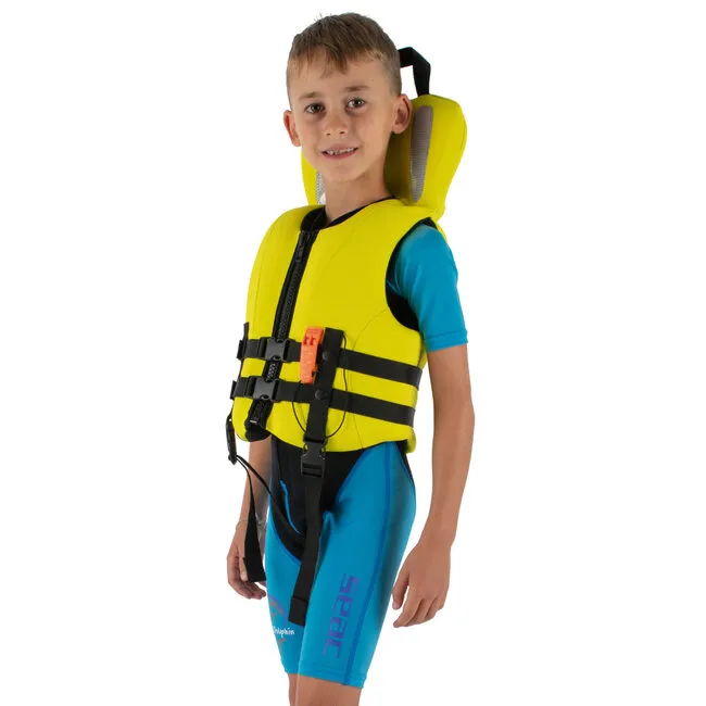 Seac Hydro Snorkeling Vest Yellow Junior