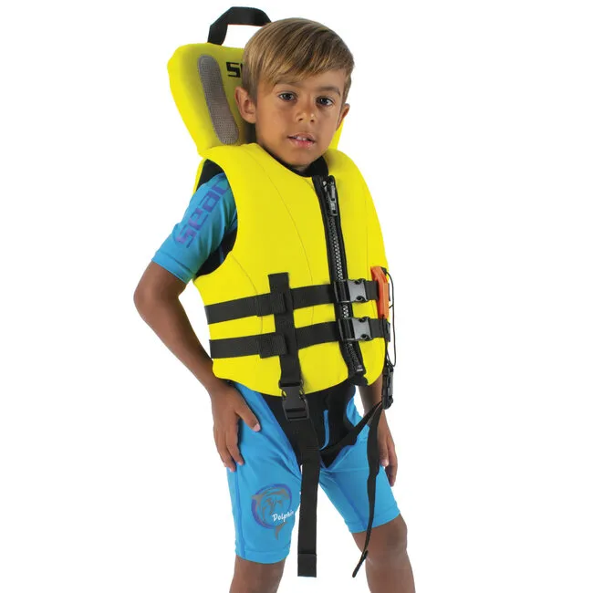 Seac Hydro Snorkeling Vest Yellow Junior
