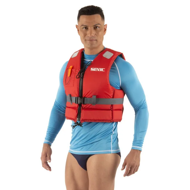 Seac Hydro Snorkeling Vest Red Adult
