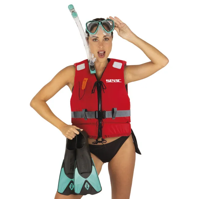 Seac Hydro Snorkeling Vest Red Adult