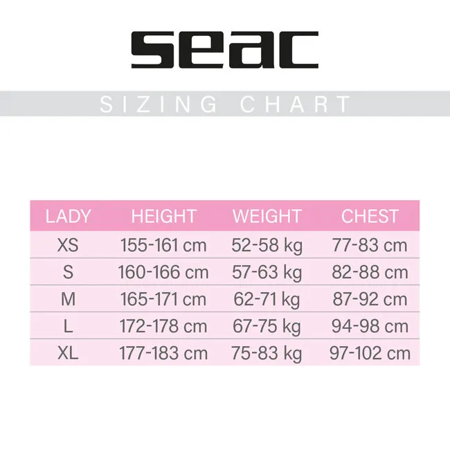Seac Hoody Mujer 2.5mm