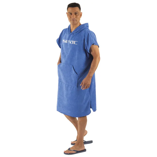 Seac Adult Poncho Blue