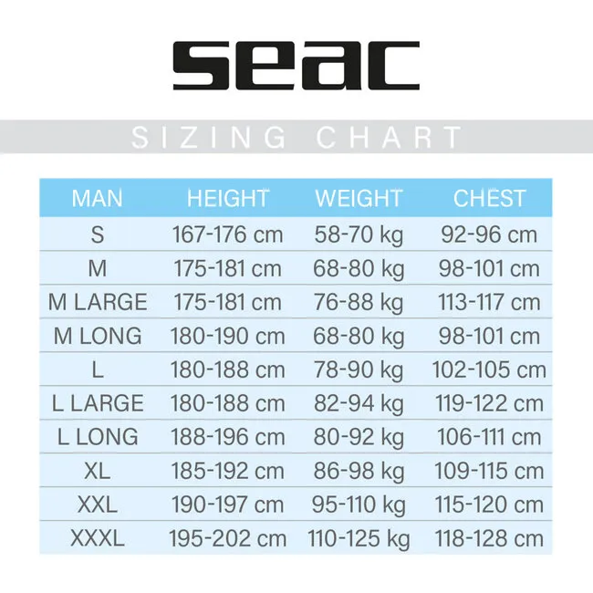 Seac Space 7mm Hombre