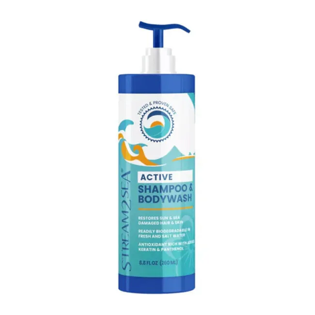 Stream2Sea Champú acondicionador y gel de ducha (250 ml)